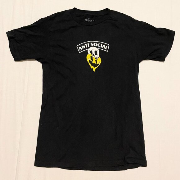 Eighty Eight Brand Anti Social T Shirt Womens Size Small Tee - Picture 2 of 16